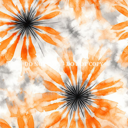 HALLOWEEN TIE DYE PATTERN VINYL - MULTIPLE VARIATIONS