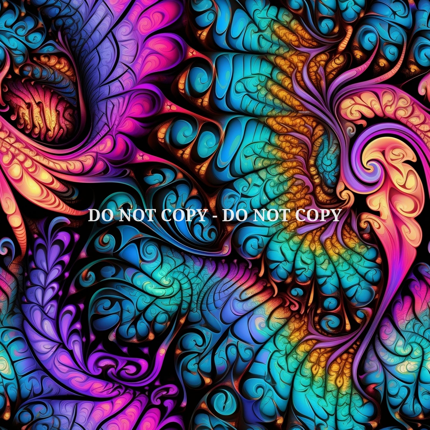 NEON PSYCHEDELIC TRIP - MULTIPLE VARIATIONS