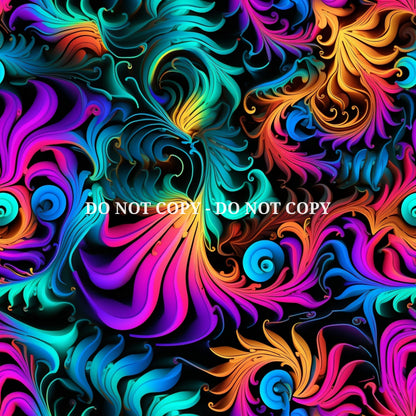 NEON PSYCHEDELIC TRIP - MULTIPLE VARIATIONS