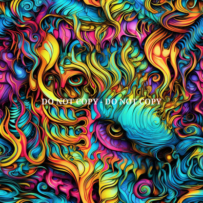NEON PSYCHEDELIC TRIP - MULTIPLE VARIATIONS