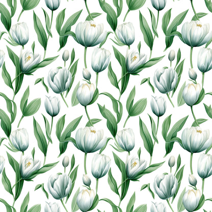 WATERCOLOR TULIPS VINYL  - MULTIPLE VARIATIONS