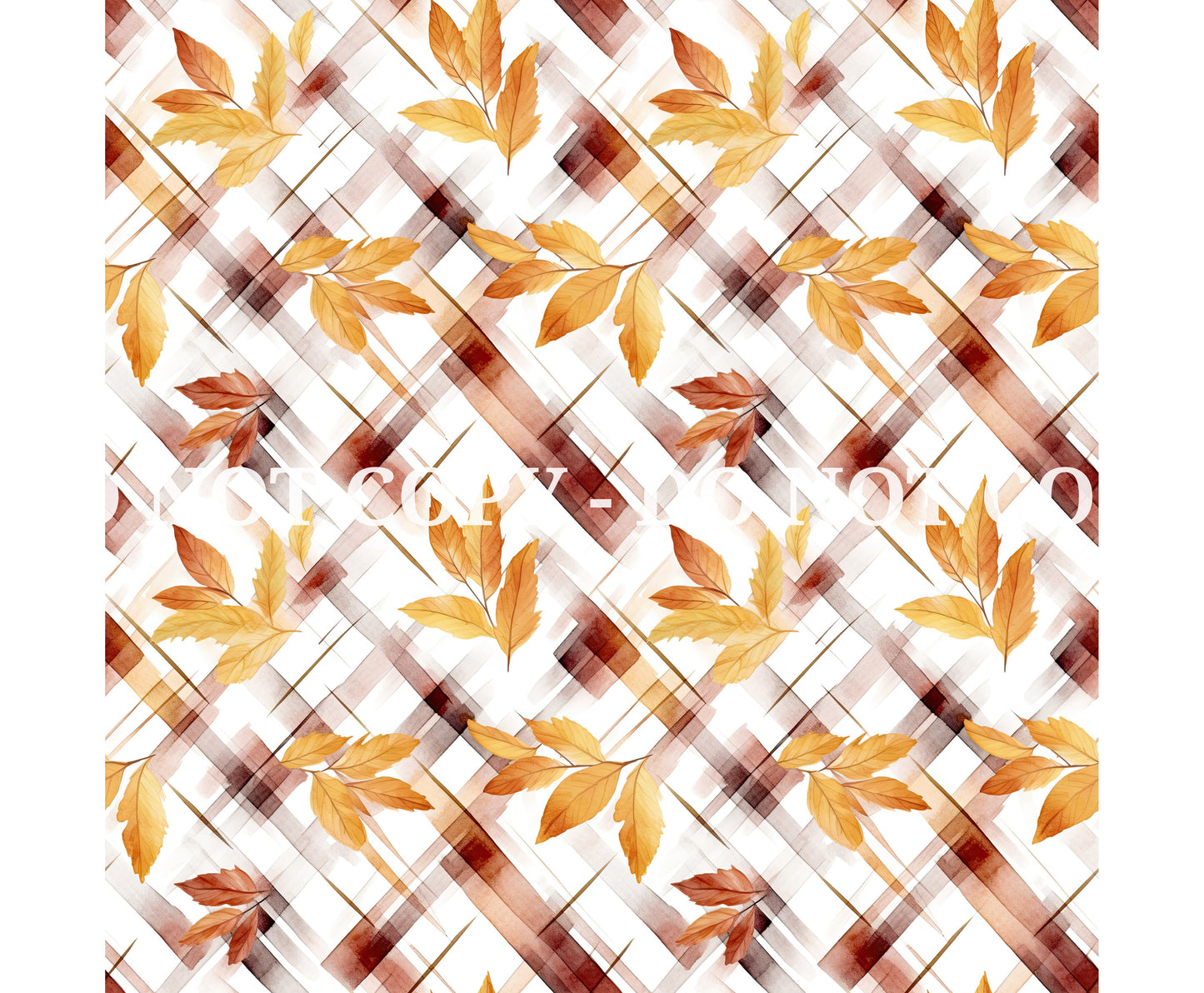 FALL WATERCOLOR PATTERN VINYL - MULTIPLE VARIATIONS
