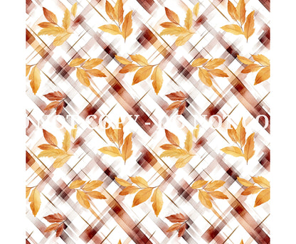 FALL WATERCOLOR PATTERN VINYL - MULTIPLE VARIATIONS