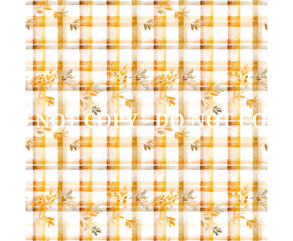FALL WATERCOLOR PATTERN VINYL - MULTIPLE VARIATIONS