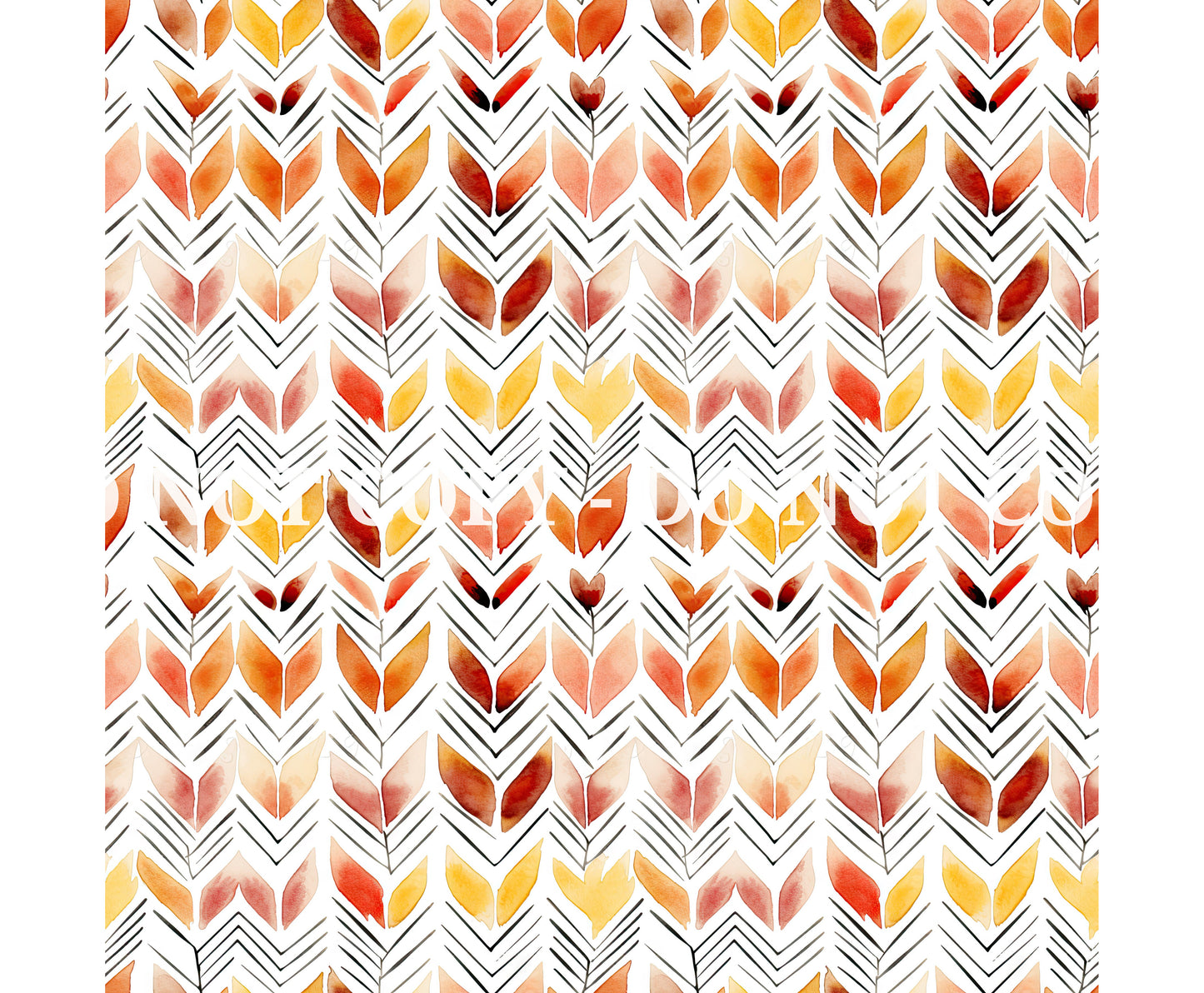 FALL WATERCOLOR PATTERN VINYL - MULTIPLE VARIATIONS