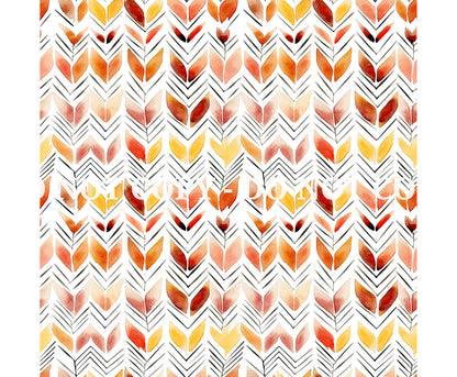 FALL WATERCOLOR PATTERN VINYL - MULTIPLE VARIATIONS