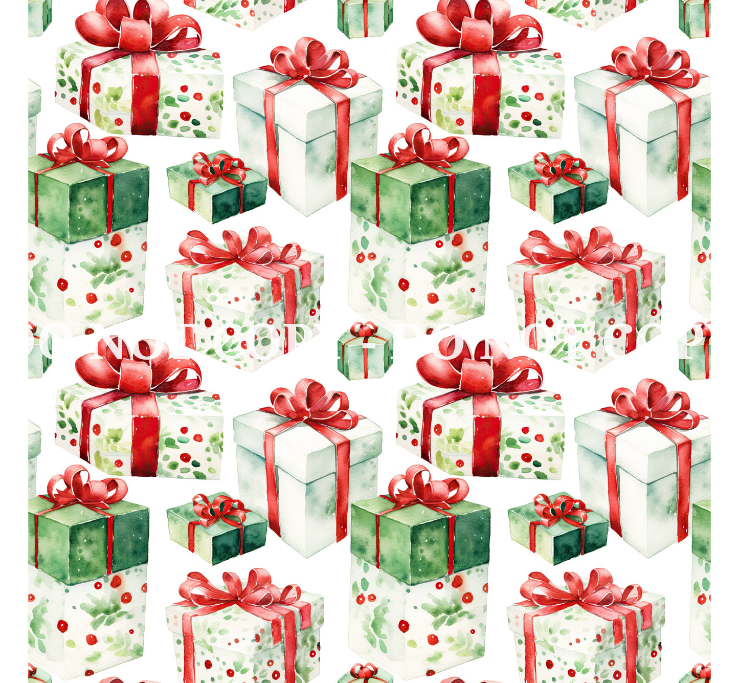 WATERCOLOR CHRISTMAS VINYL - MULTIPLE VARIATIONS