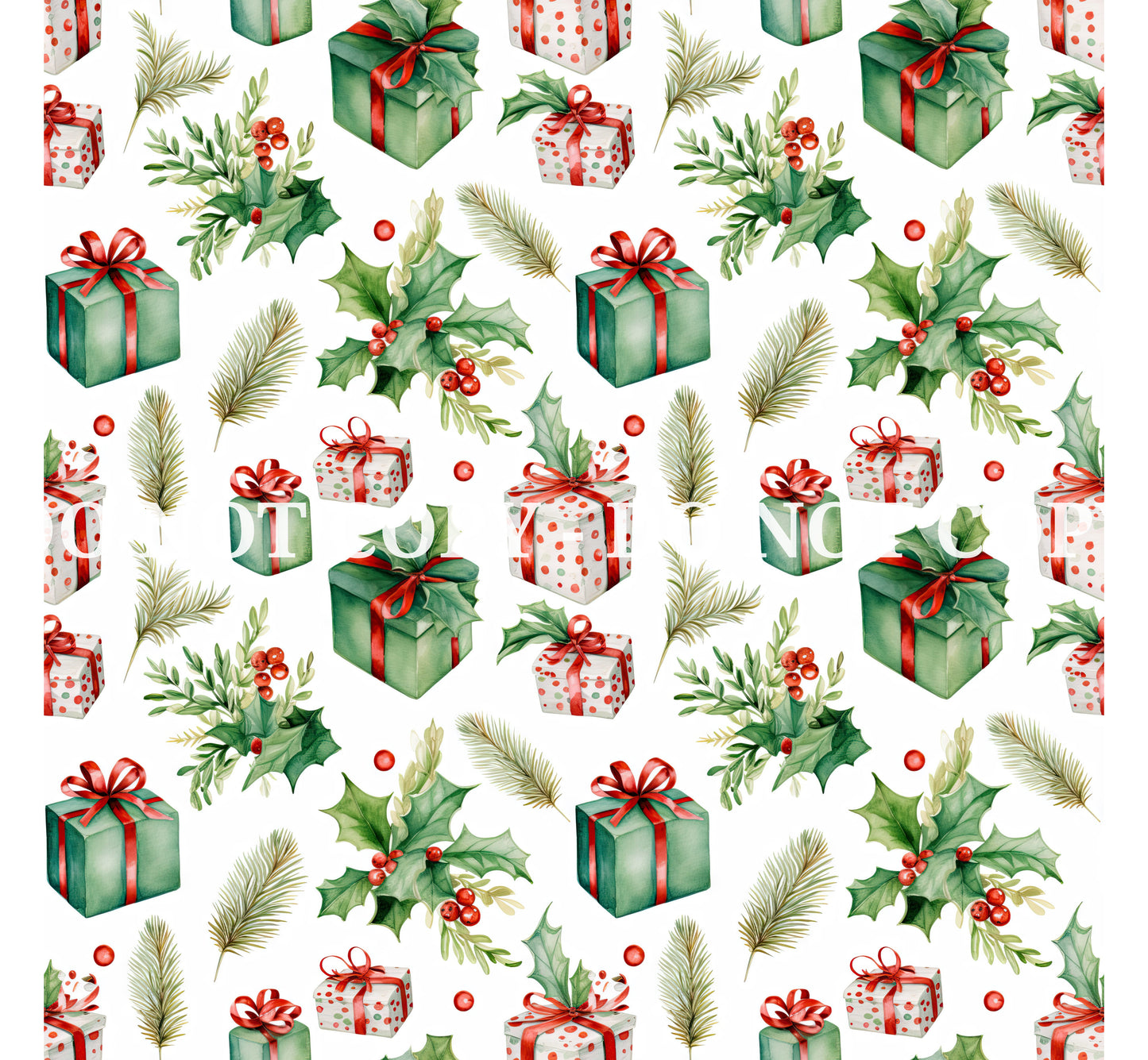 WATERCOLOR CHRISTMAS VINYL - MULTIPLE VARIATIONS