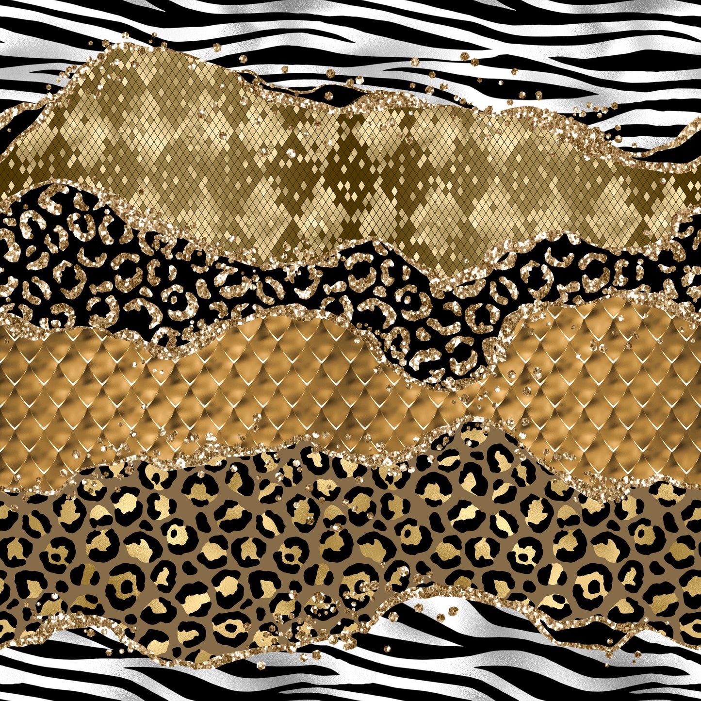 WILD ANIMAL AGATE PATTERN VINYL - MULTIPLE VARIATIONS