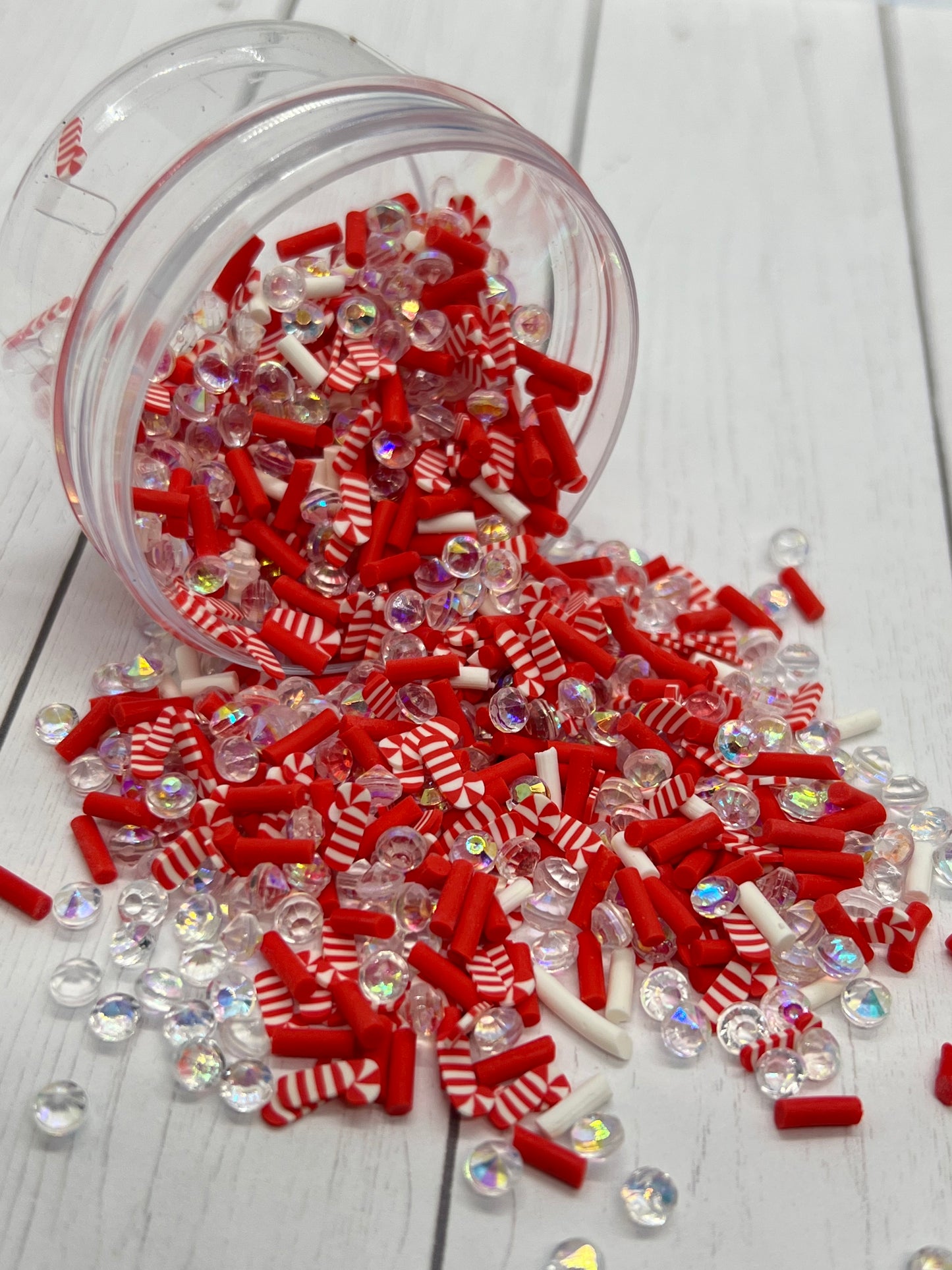 Candy cane sprinkles