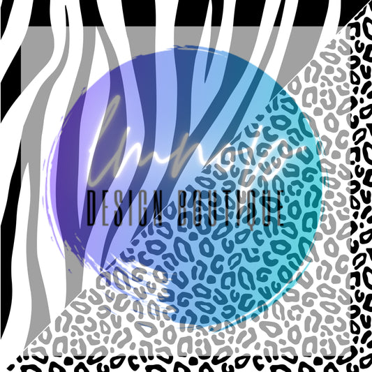 Zebra Leopard  - Digital Download